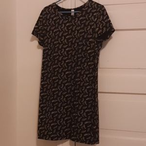 Patterned T-Shirt Dress